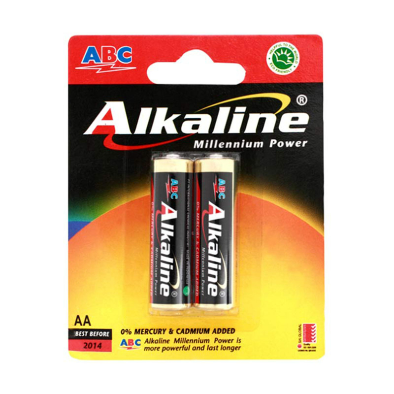 Abc Battery Alkaline Lr-06 Mp 2B