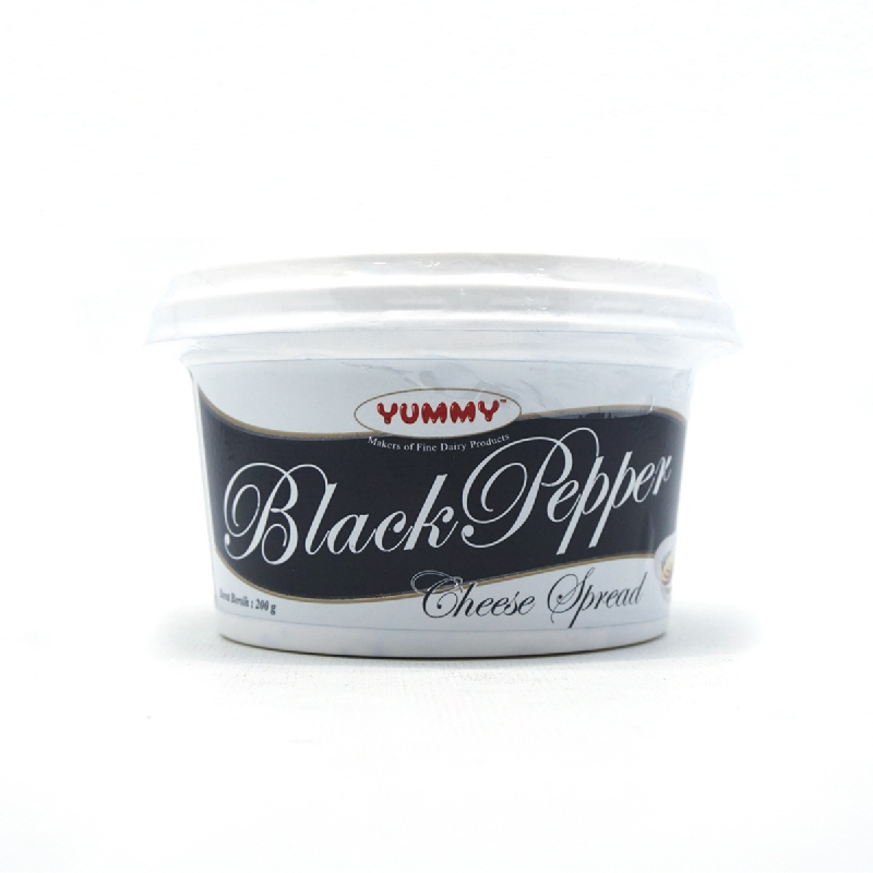 Yummy Black Pepper Chese 200Gr