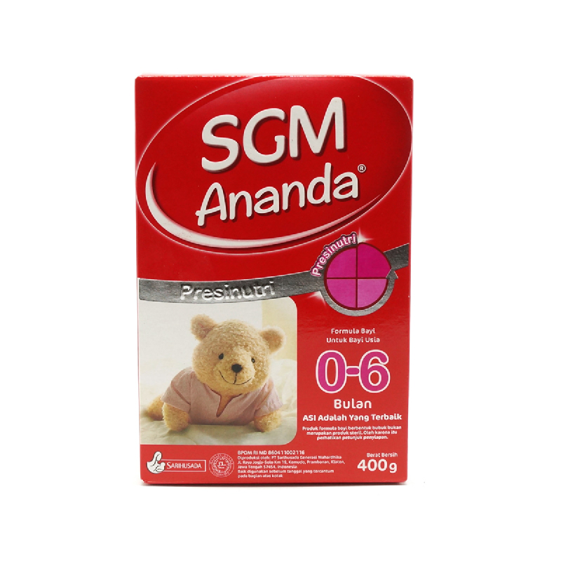 Sgm Ananda 0-6 Bulan Box 400G