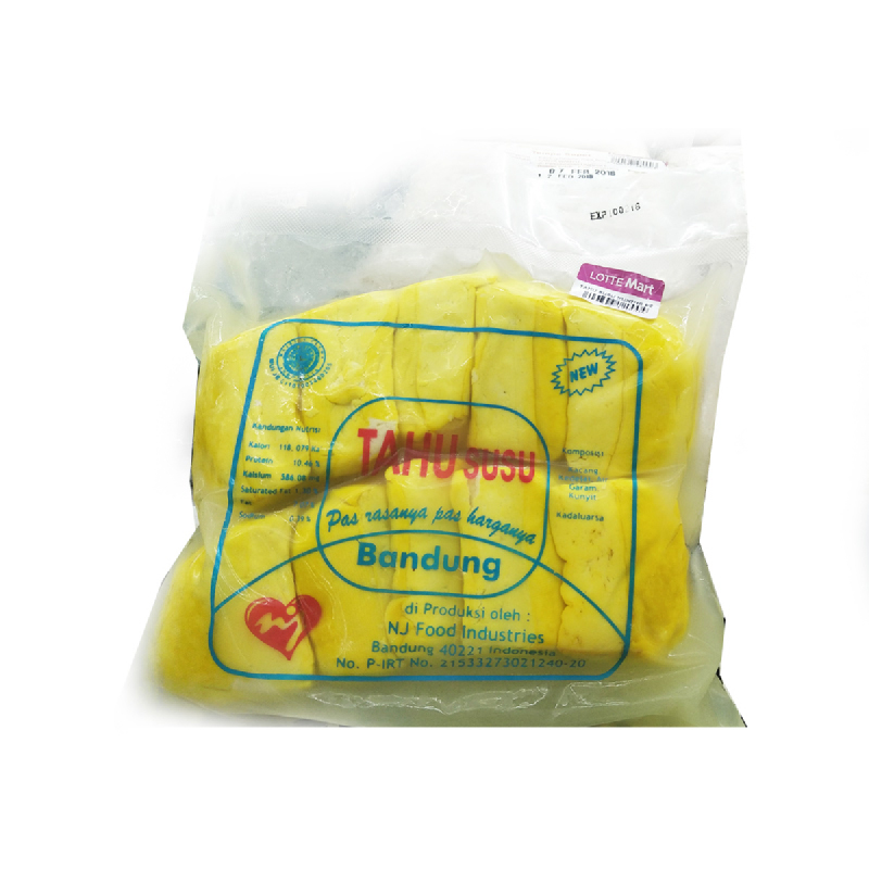 Tahu Susu Kuning Kecil Isi 10
