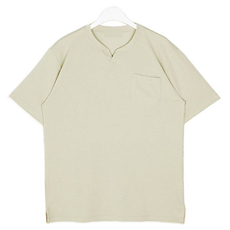 Pastel Vent T-shirt - Beige