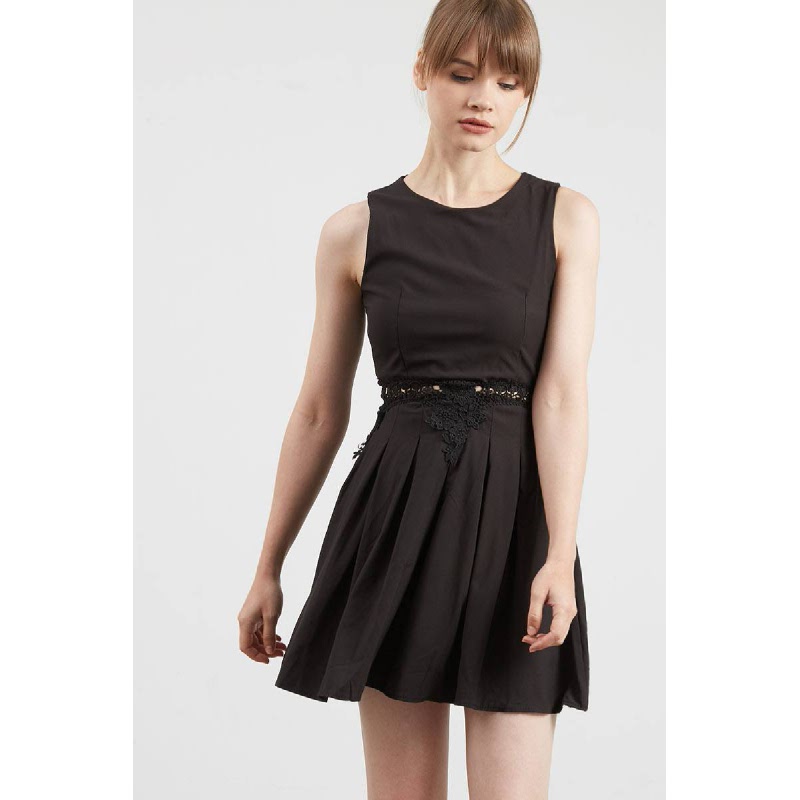 Gwen Kempten Dress in Black