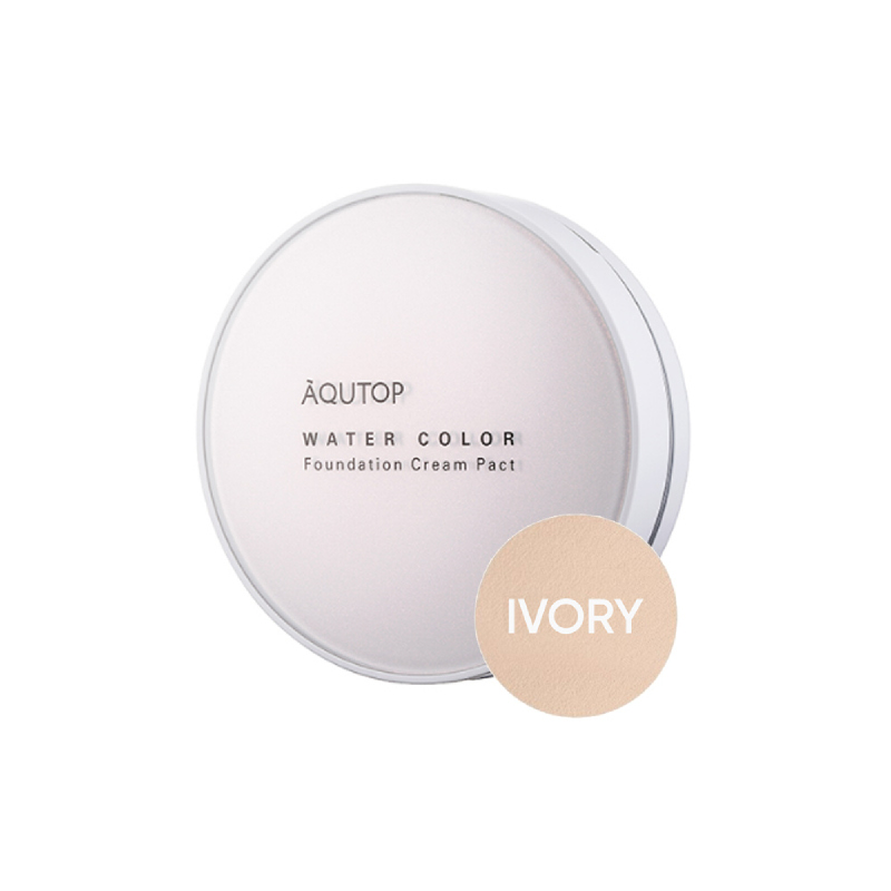 Aqutop Water Color Foundation Cream - 01 Ivory