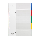 Bantex PP Colour Divider A3 Potrait (5 pages) -6017 00