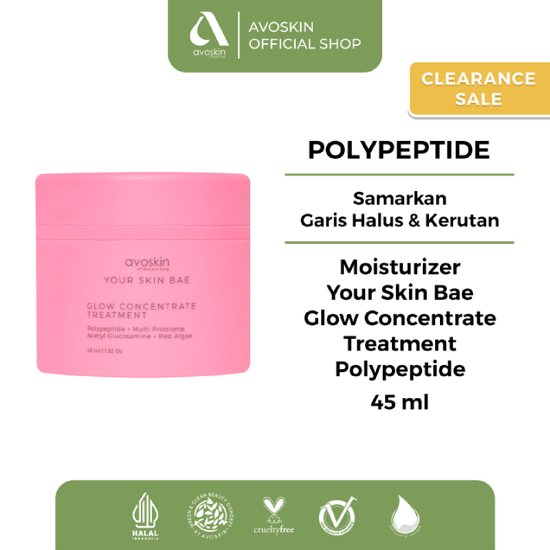 [Clearance Sale] YSB Glow Concentrate Treatment Polypeptide + Multi Probiome + Acetyl Glucosamine + Red Algae (45 ml) (EXP DATE APR 2024)