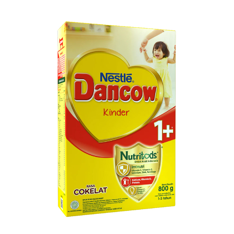 Dancow 1+ Pbio1 Coklat+Dha Bib 800G