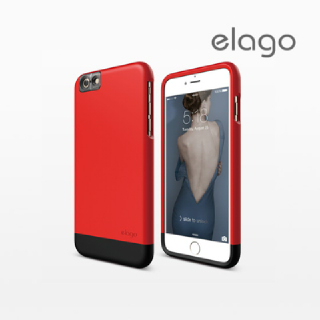 Elago Glide Cam Case for 6S Plus - SF Extreme Red + SF Black