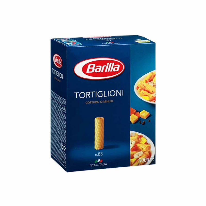 Barilla Tortiglioni 500 Gr
