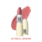 16brand RU Lipstick Glossy - Cynical Brown