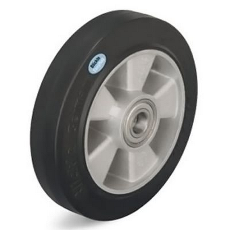 ALEV 100-15K Heavy duty Wheels with Elastic Solid Rubber Tyres ALEV 180-25K