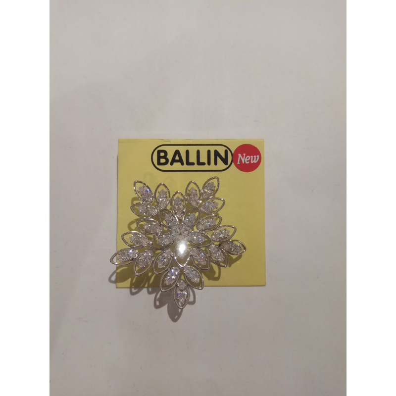 Ballin Women Brooch LF-BRXR03589F8S Silver