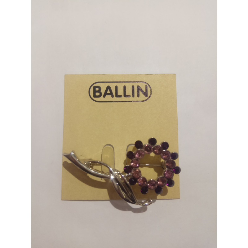 Ballin Women Brooch CB-BR29-01863SU Silver