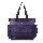 Allegra Army Cooler Diaper City Bag Purple