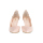 Armira High Heels D-Orsay Pointed Toe Shoes Nude Glossy