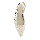 Andre Valentino Penny Flat Shoes Beige
