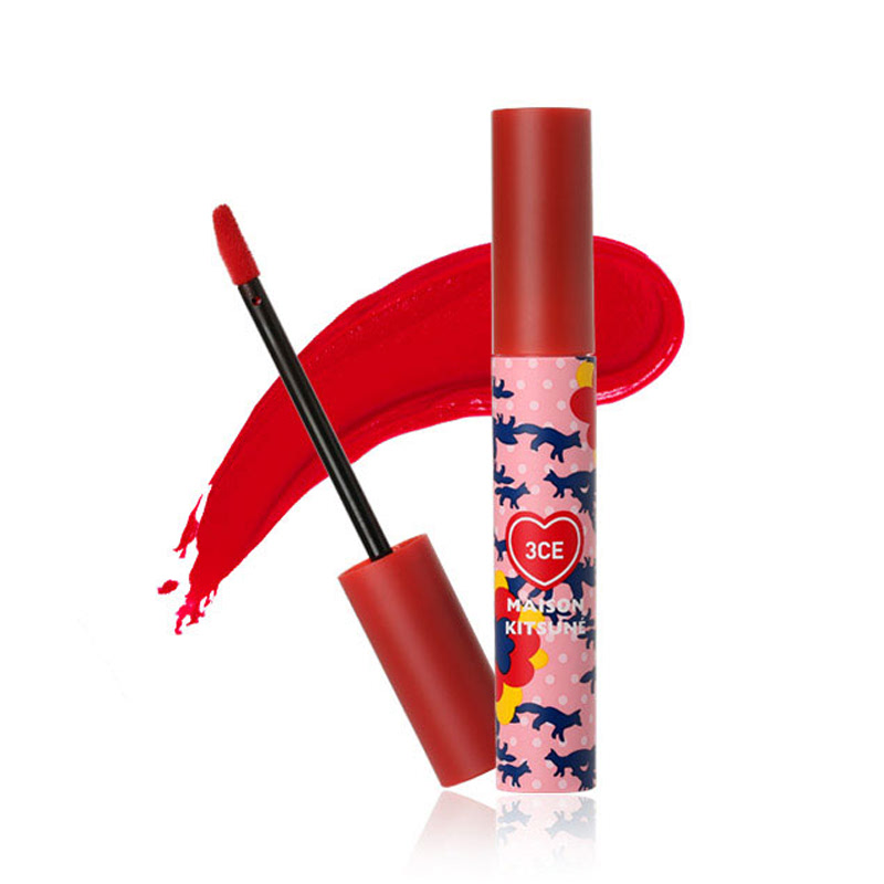 3CE Maison Kitsune Velvet Lip Tint - Red Intense