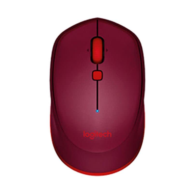 Logitech M337 - Red Wireless Mouse