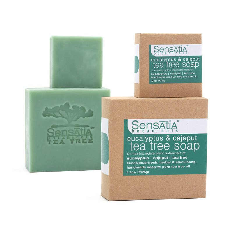 eucalyptus & cajeput tea tree soap - 25gr