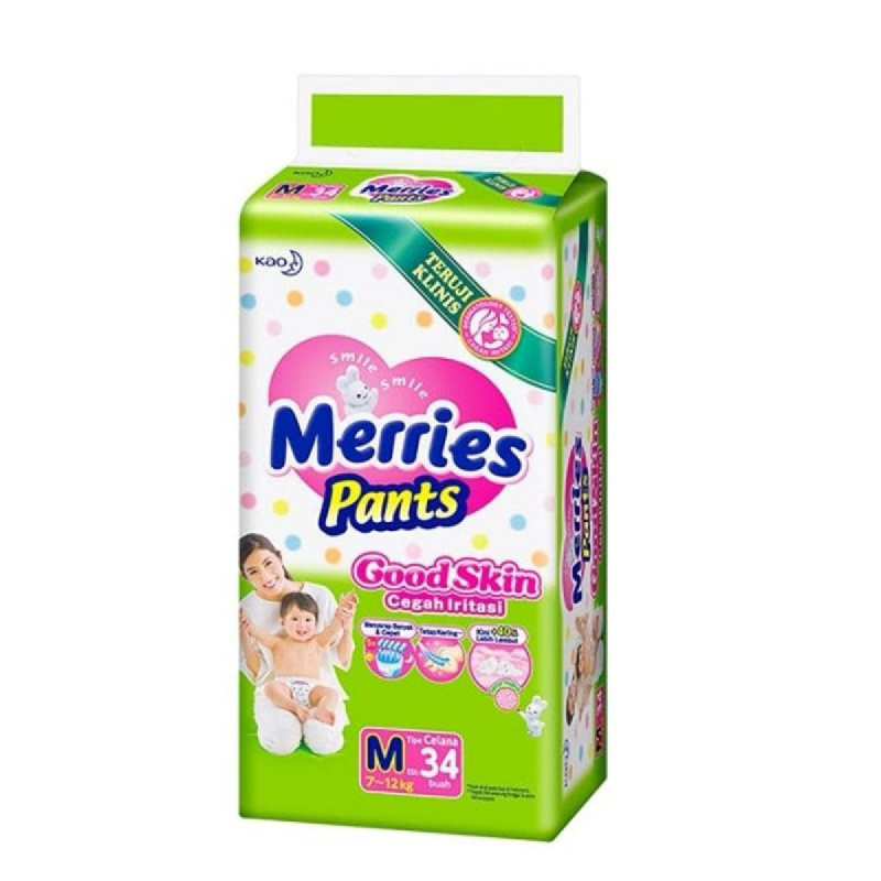 Merries Diaper Pants Good Skin M 34S