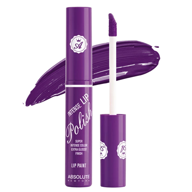 Absolute New York Intense Lip Polish Lip Paint Purple Crush