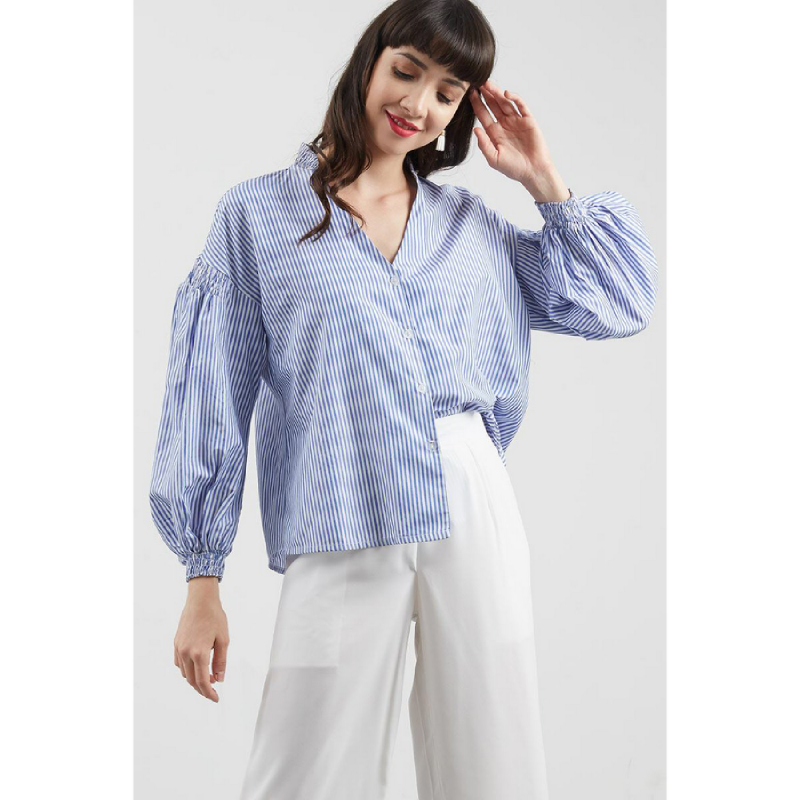 Beverly Blouse Blue