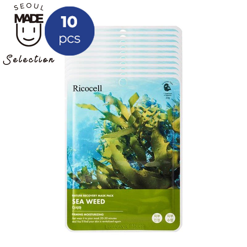 Ricocell Nature Recovery Mask Pack - Sea Weed (10pcs)