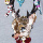 Christmas reindeer sequin jumper