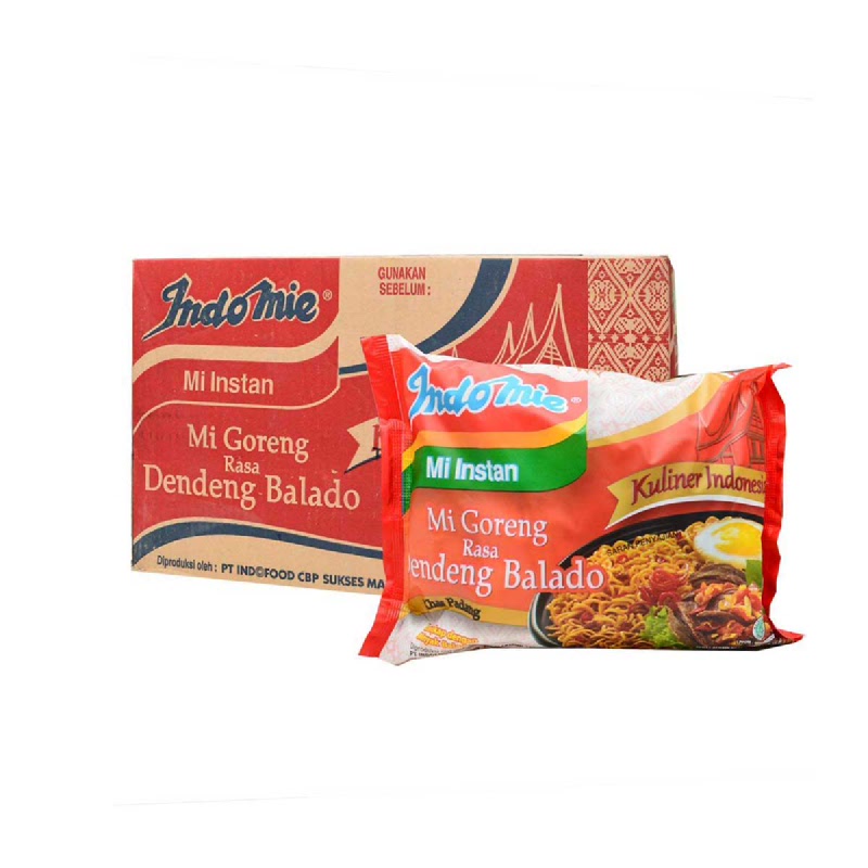 Indomie Goreng Dendeng Balado 90G 1 Karton iStyle Indomie Goreng Dendeng Balado 90G 1 Karton iStyle