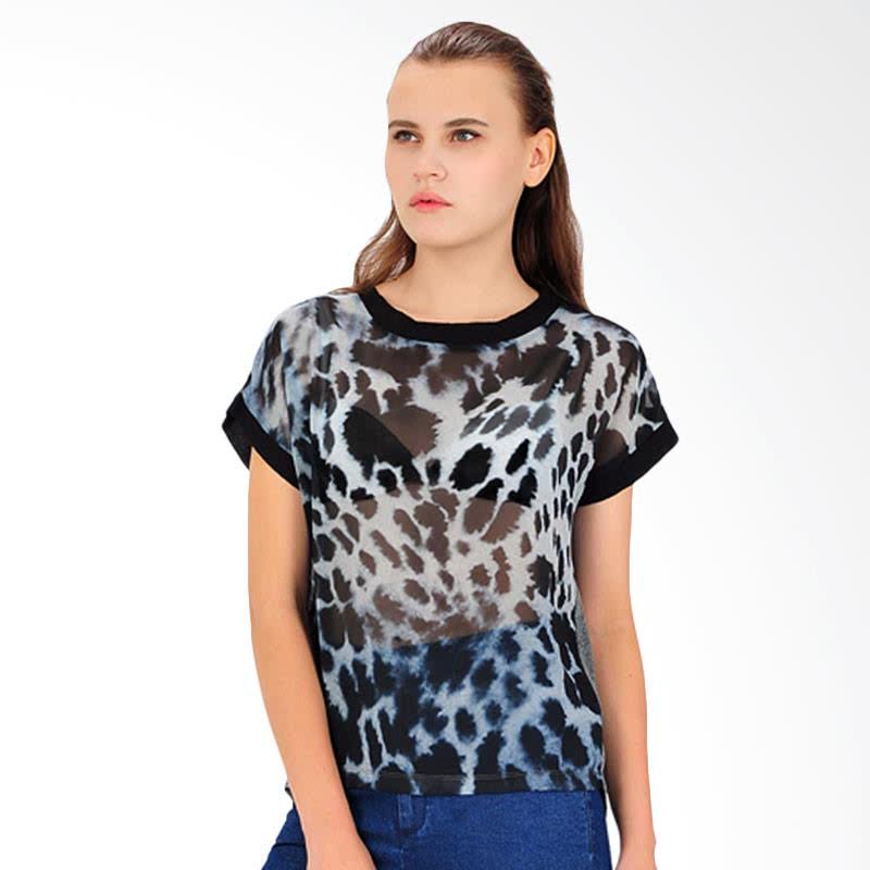 Leopard Sublime Women's T-Shirts - Black