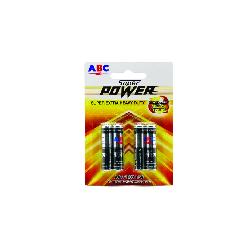 Abc Battery Super Power R-03 Rcg-48