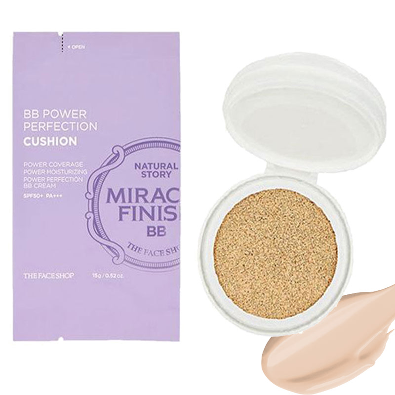 The Face Shop BB Power Perfection Cushion SPF50+ PA+++ No. 203 (Refill)