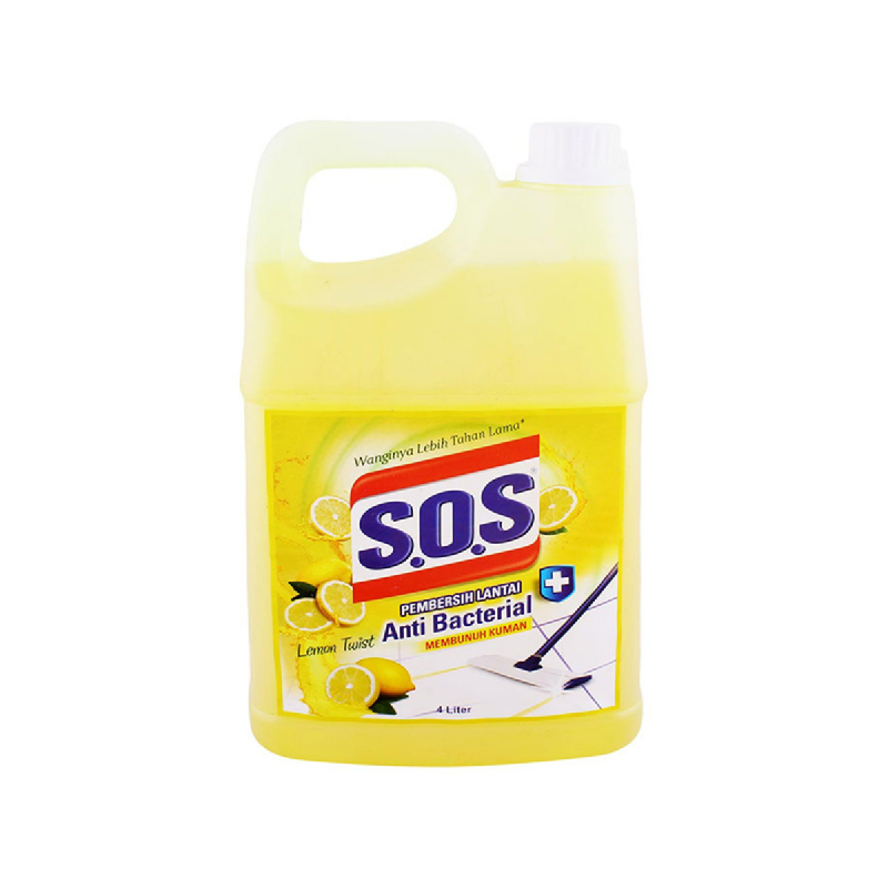 SOS Pembersih Lantai Lemon Botol 4L iStyle