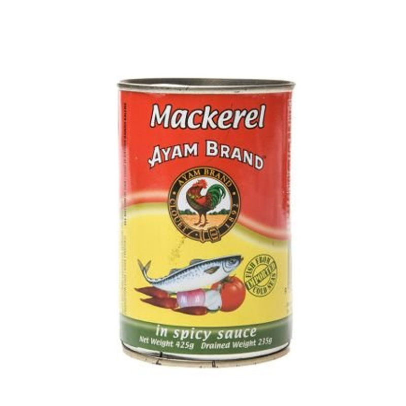 Ayam Brand Mackerel Spicy 425 Gram
