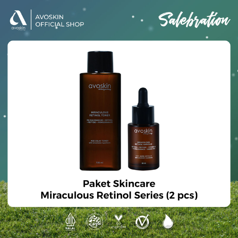 Paket Skincare-Avoskin Miraculous Retinol Series