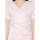 Lovadova Premium Anna Side Wrinkle Dress Pink
