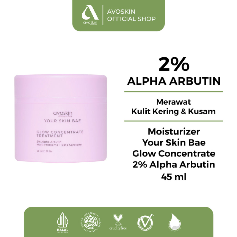 Moisturizer Avoskin Your Skin Bae GCT Alpha Arbutin 45ml-Mencerahkan