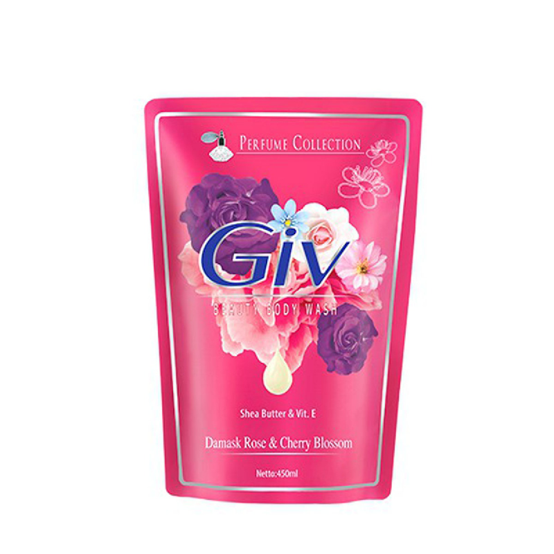 Giv Body Wash Pink Refill 450Ml
