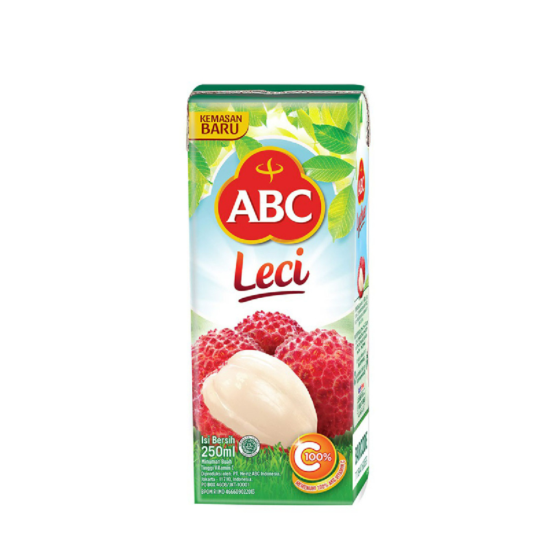 Abc Juice Lychee 250 Ml
