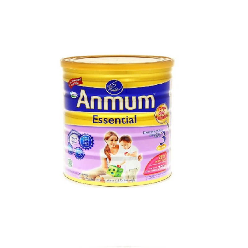 Anmum Susu Bubuk Essential 3 Vanilla Tin 750G