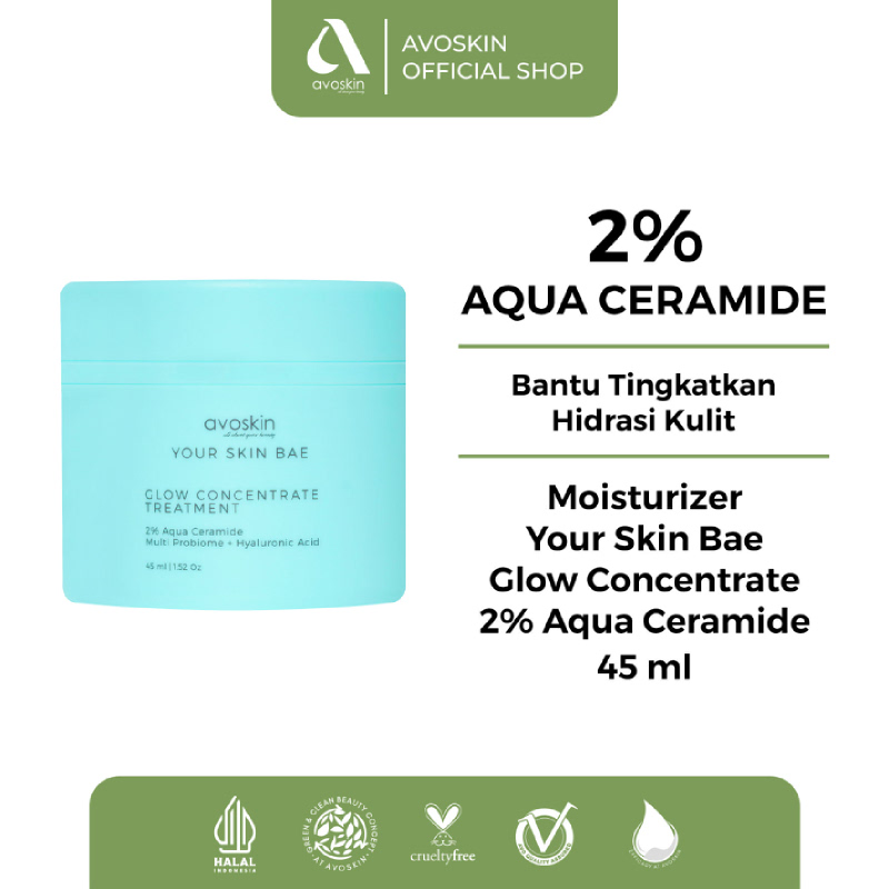 Moisturizer Avoskin Your Skin Bae GCT Aqua Ceramide 45ml-Menghidrasi