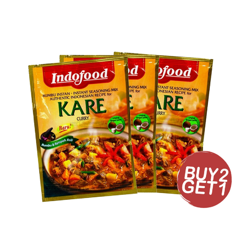 Indofood Bumbu Kare 45 Gr (Buy 2 Get 1)