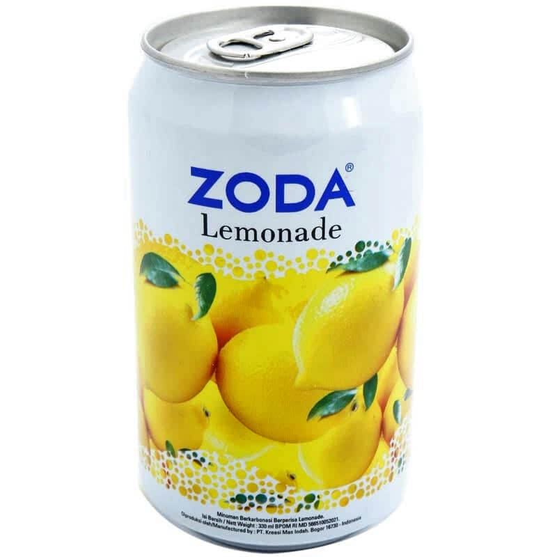 Zoda Minuman Ringan Rasa Lemon 330 Ml