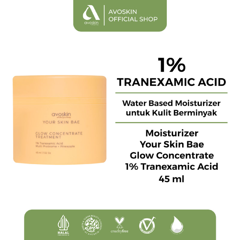 Moisturizer Avoskin Your Skin Bae GCT Tranexamic Acid 45ml-Menenangkan
