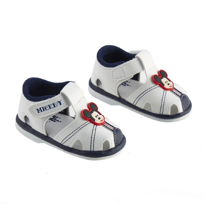 Mickey & Friend Baby Prewalker Shoes Putih