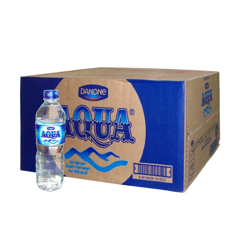  Aqua Botol 600 ml  1 Karton isi 24 Pcs iStyle