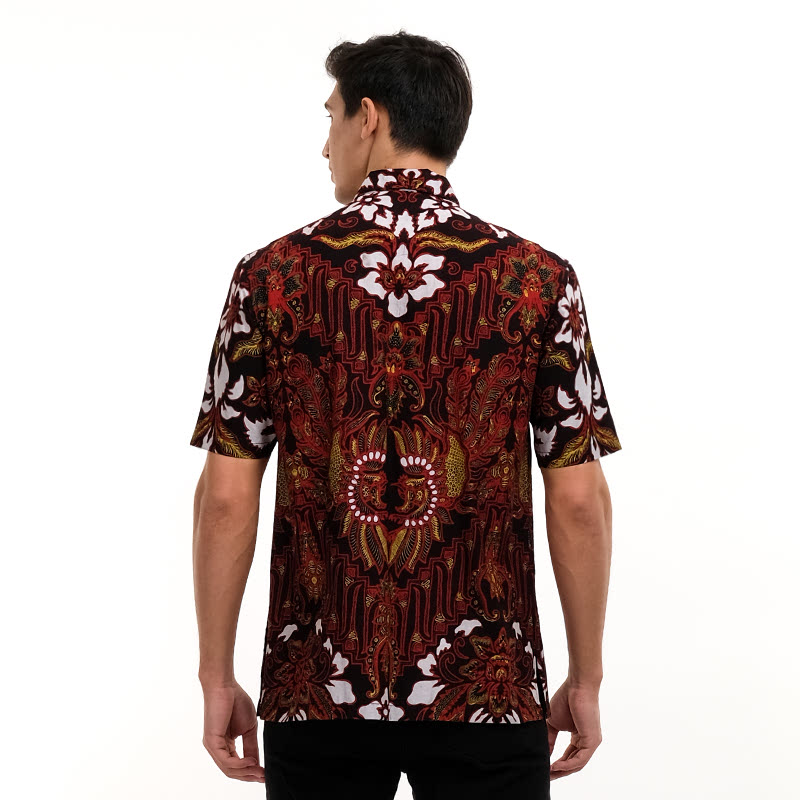 Batik Semar Pa C Citra Budaya Shirt Black