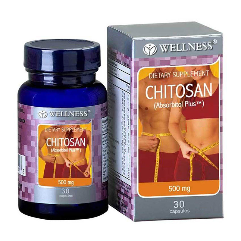 Wellness Chitosan 500 Mg 30 Capsules