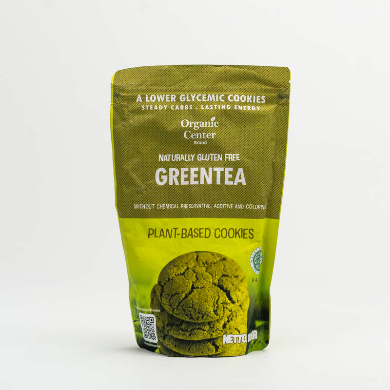 Organic Center Green Tea Cookie Vegan120