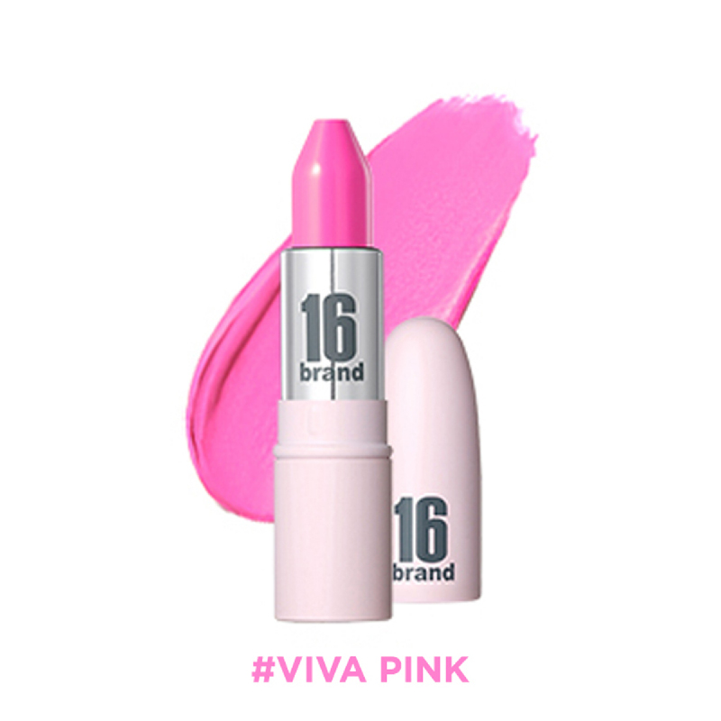 16brand RU Lipstick Matt - Viva Pink