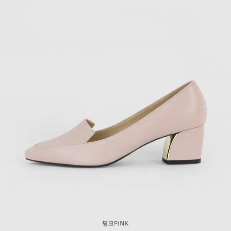 Newkid Stiletto Mid Heel (5cm) Pink